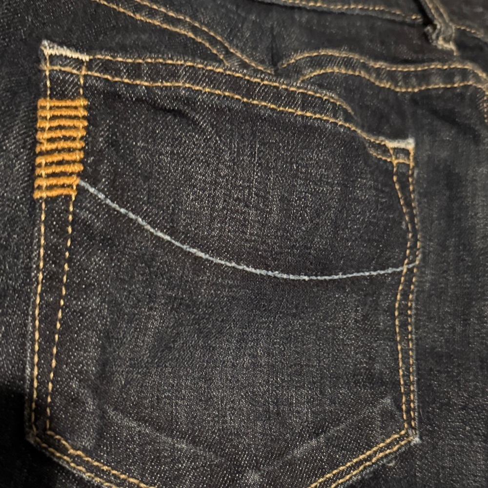 PAIGE Los Angeles Girls Dark Blue Skinny Jeans - Picture 5 of 9
